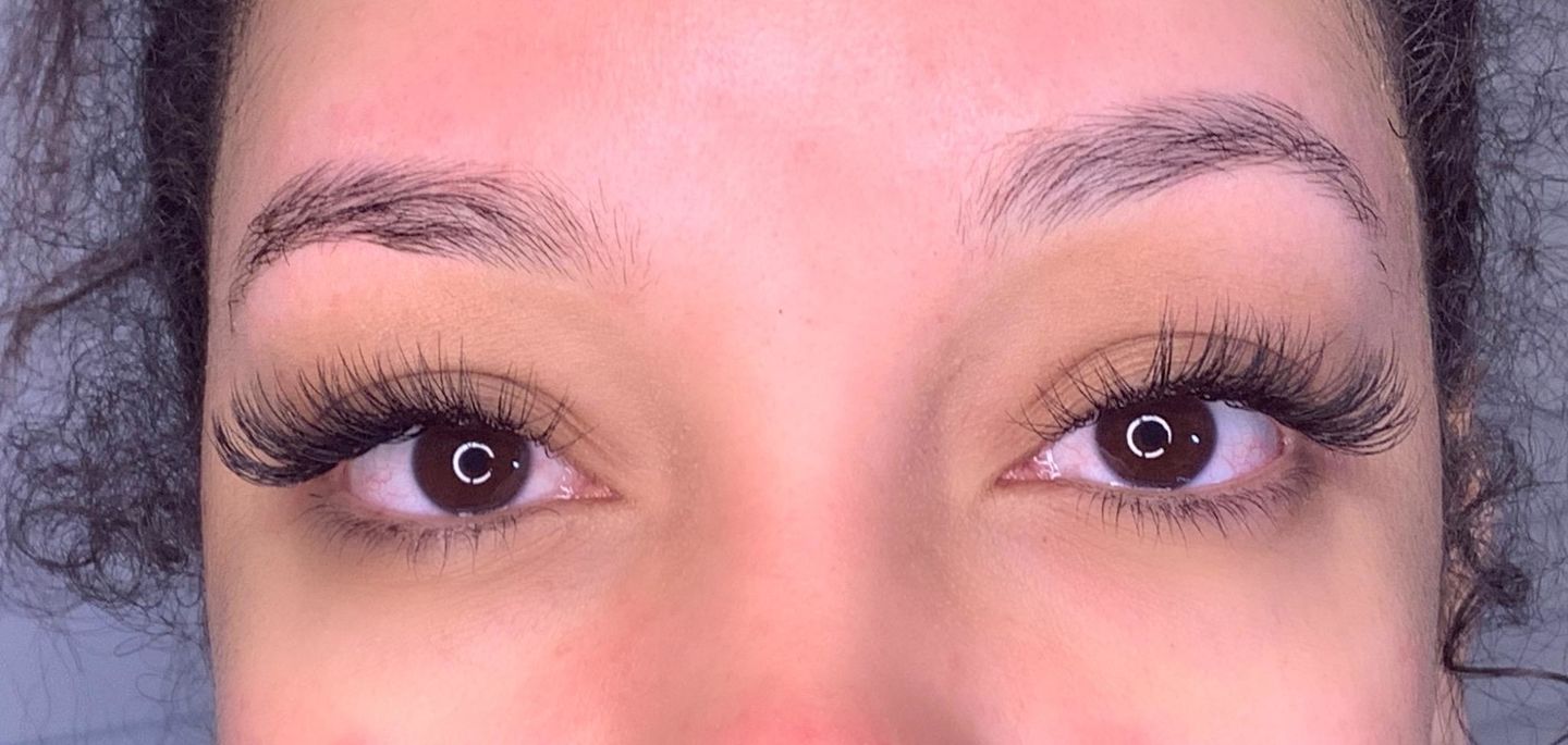 Customer photo review of Cashmere Volume Lash Extensions 0.05mm