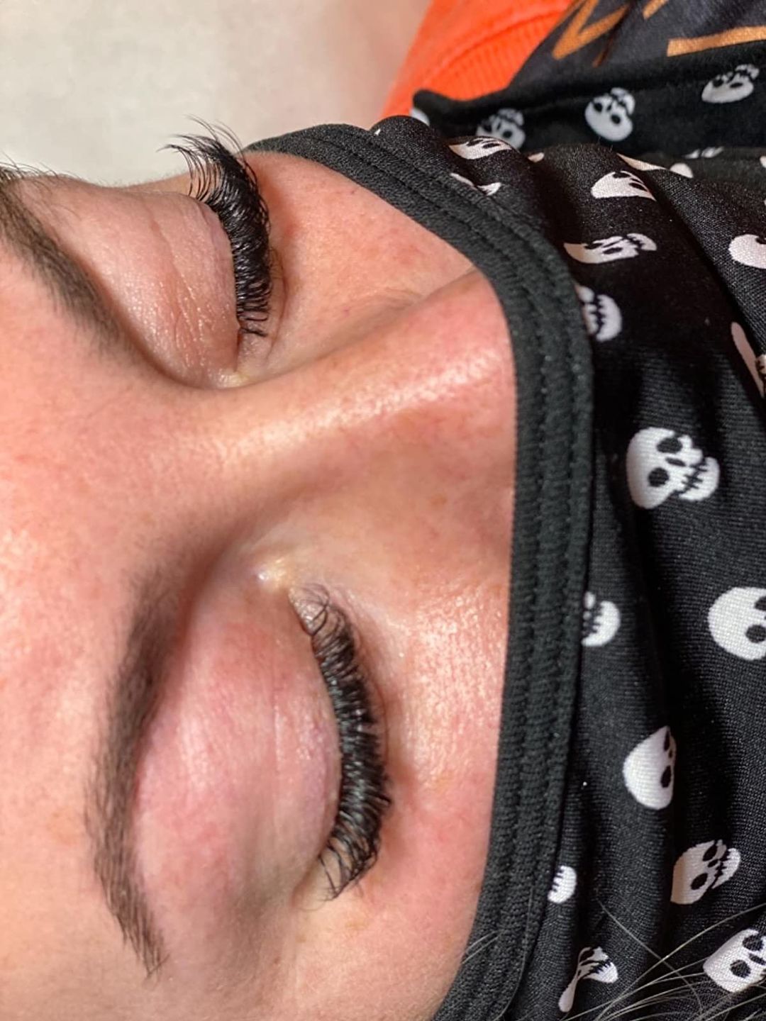 Customer photo review of Cashmere Volume Lash Extensions 0.05mm