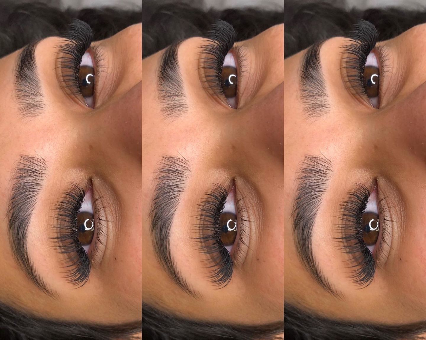 Customer photo review of Cashmere Volume Lash Extensions - B/J Curl