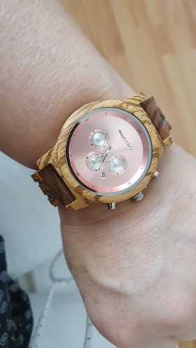 Customer photo review of Wood o'clock - Kirschbaum