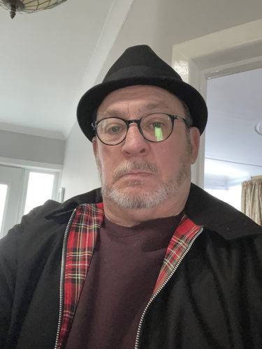 Customer photo review of Mens Classic Harrington Jacket - Black
