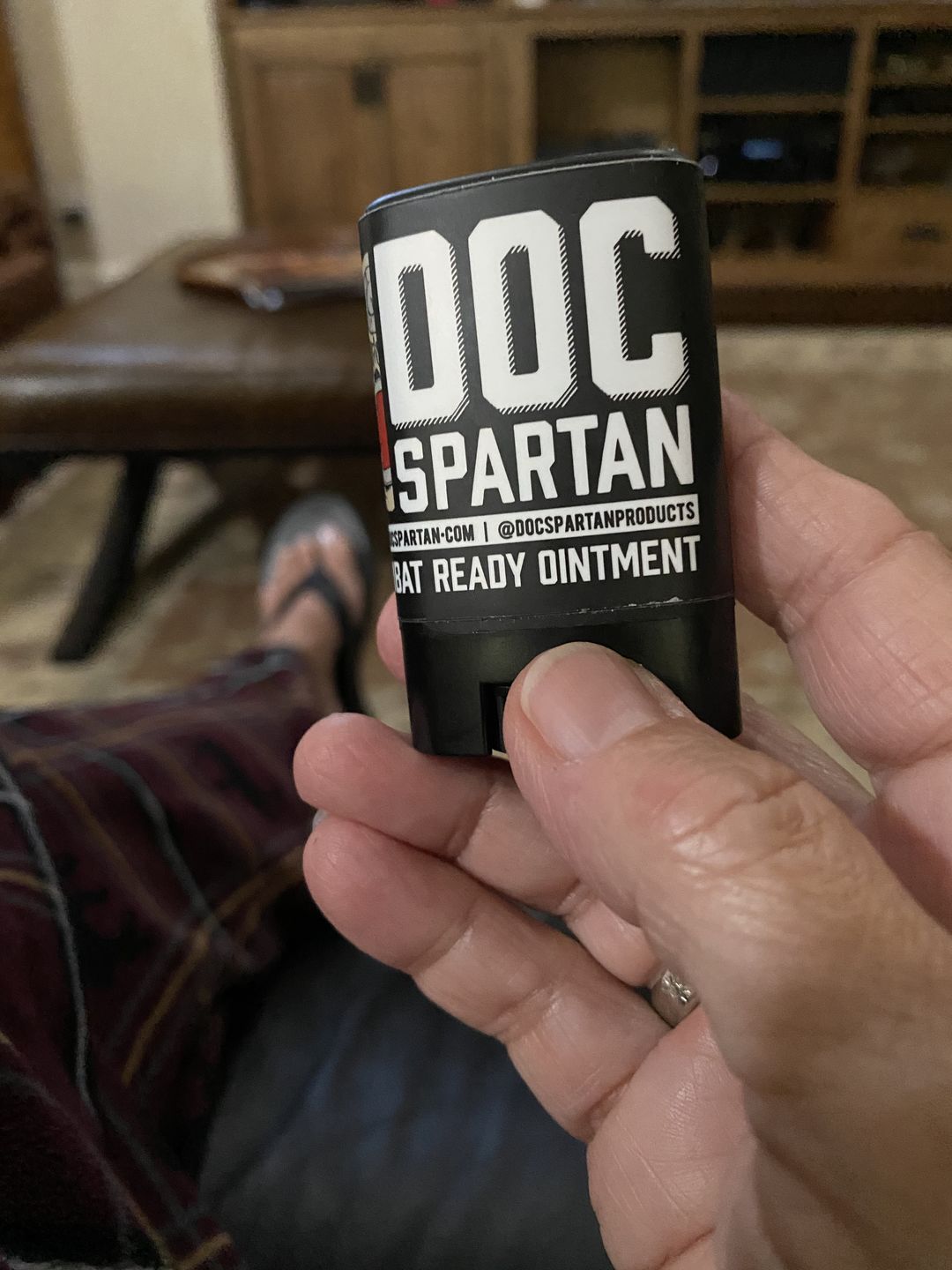 Customer photo review of Combat Ready Ointment - Triple Threat