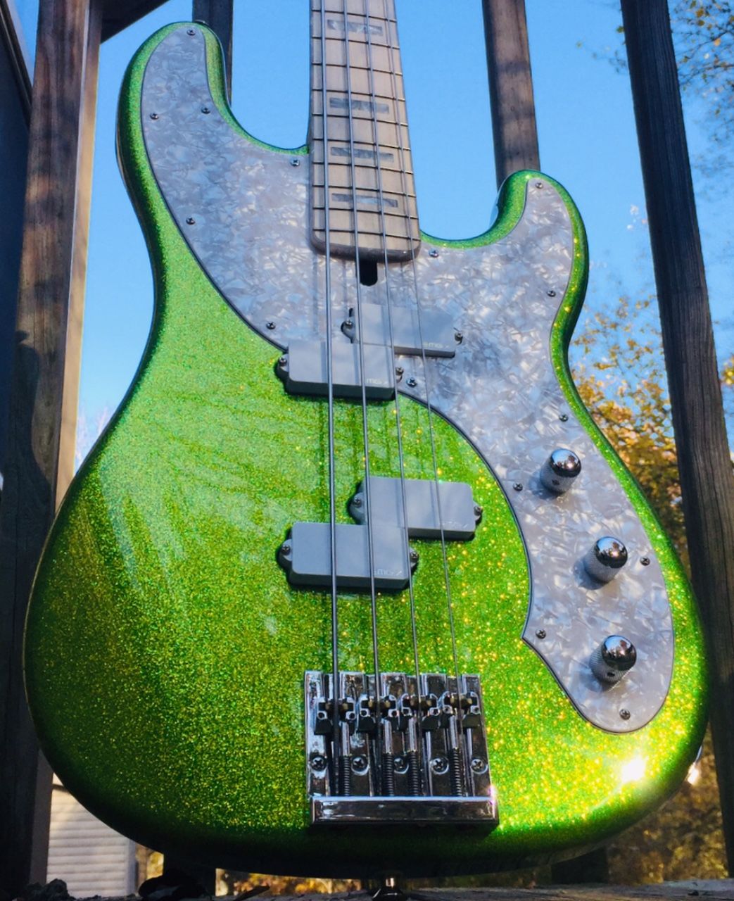 Customer photo review of 4 String KickAss™ Bass Bridge