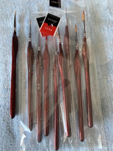 Customer photo review of Cepillos profesionales de madera - 9 piezas