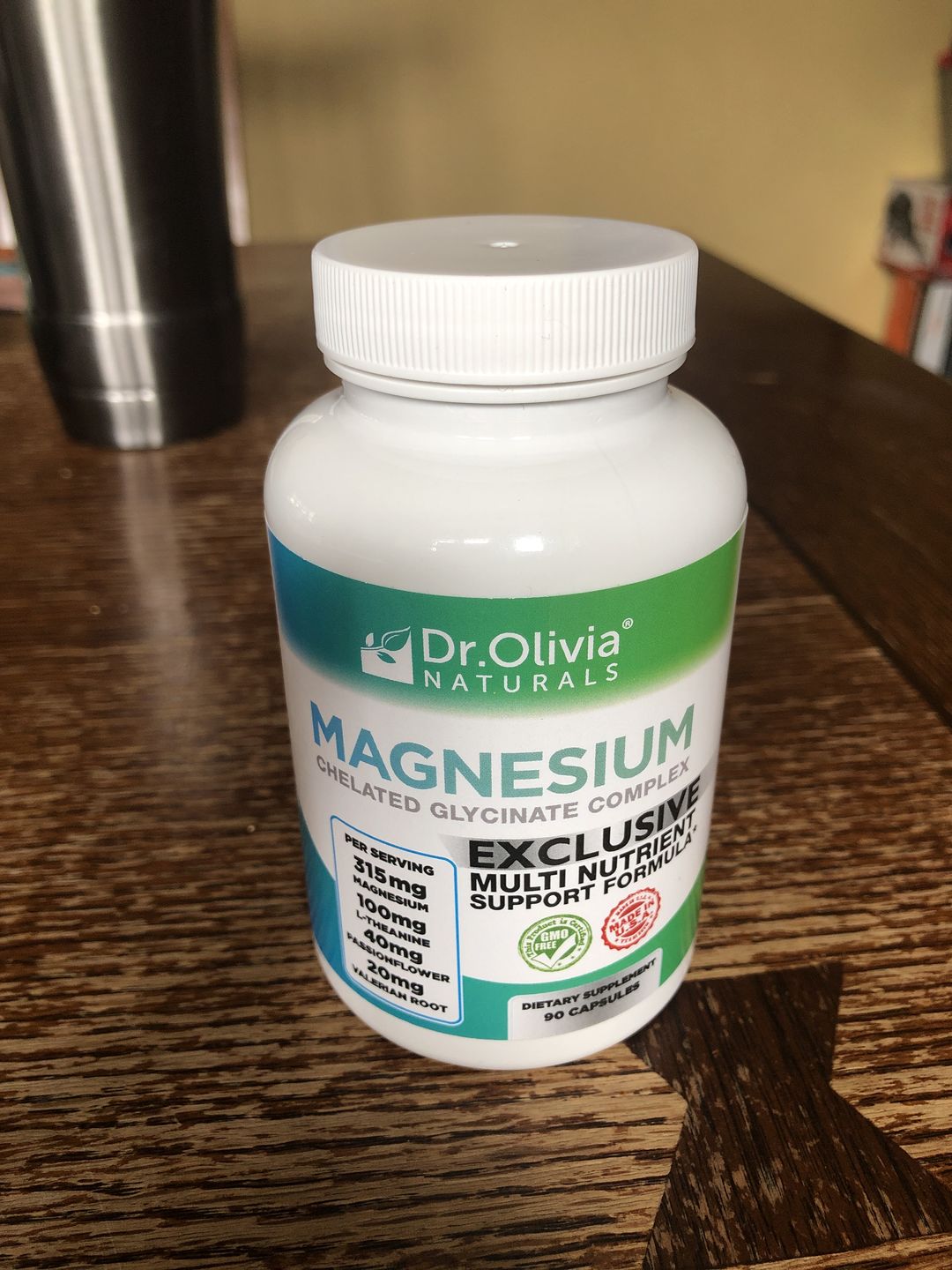 Customer photo review of Magnesium Glycinate - Chelated Complex