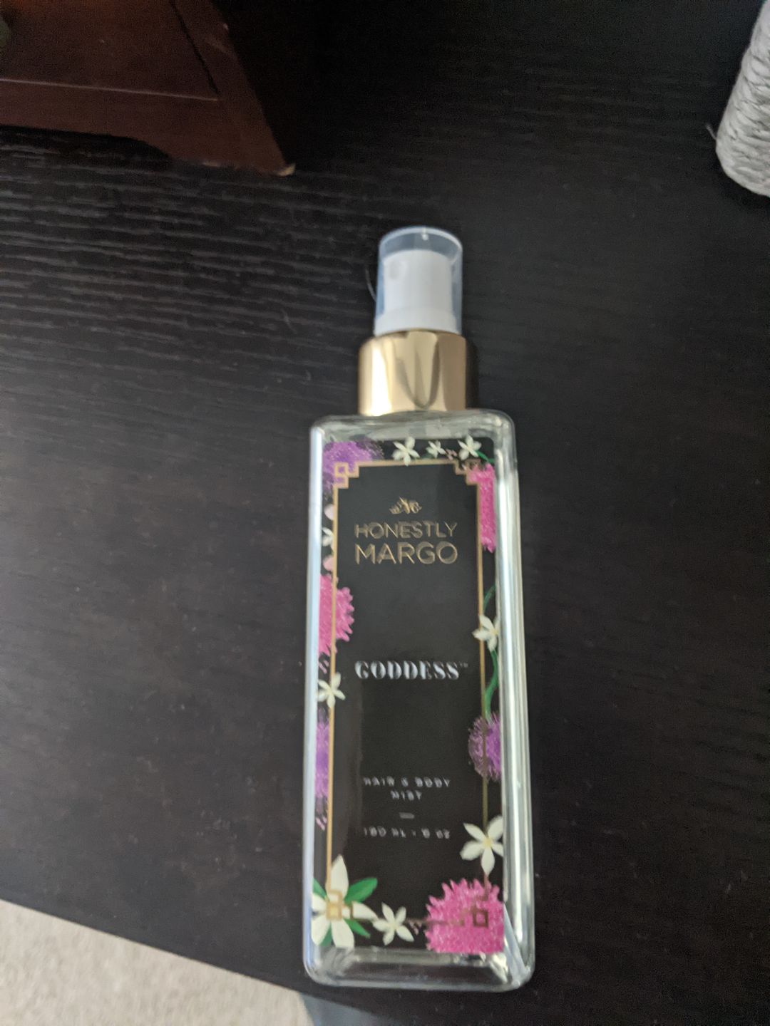 Customer photo review of Goddess Hair & Body Mist