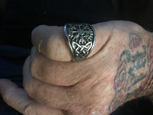Customer photo review of VEGVISIR RING