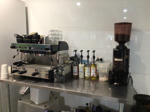 Customer photo review of Caramel Coffee Syrup