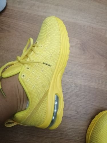 Customer photo review of Breathable Athletic Cushion Men Shoes