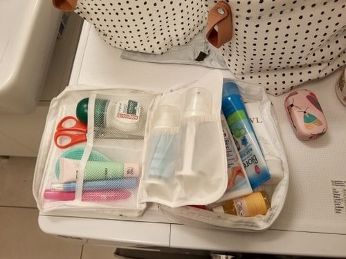 Customer photo review of Travel Cosmetics Bag