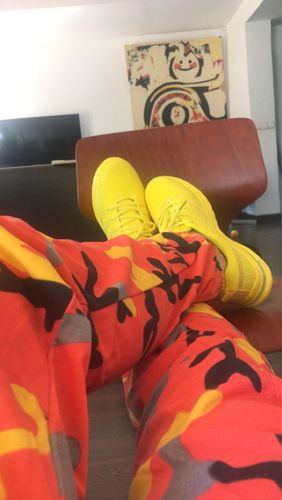 Customer photo review of Breathable Athletic Cushion Men Shoes