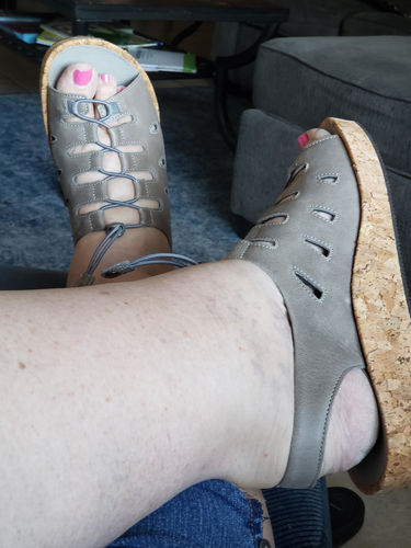 Customer photo review of The Traveler Sandal