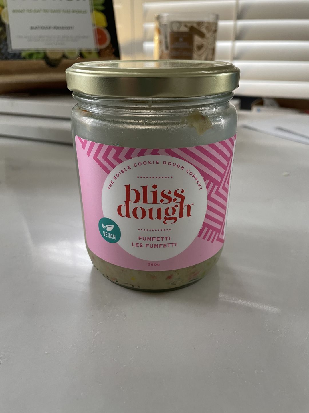 Customer photo review of Funfetti Cookie Dough