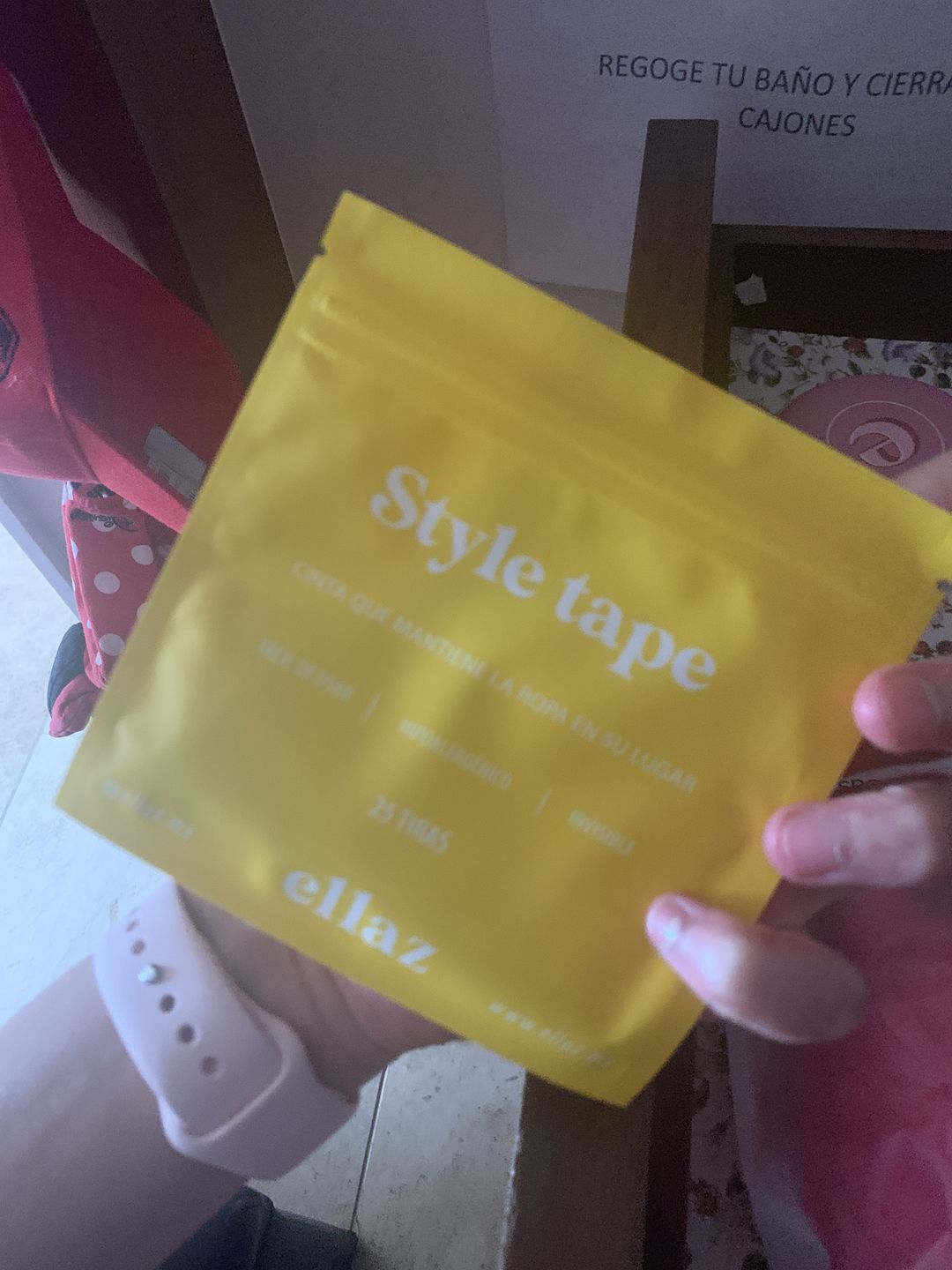 Customer photo review of Style Tape (25 tiras)