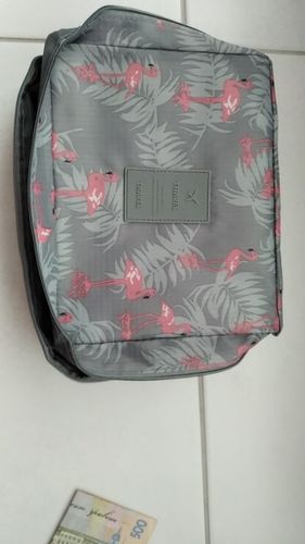 Customer photo review of Travel Cosmetics Bag