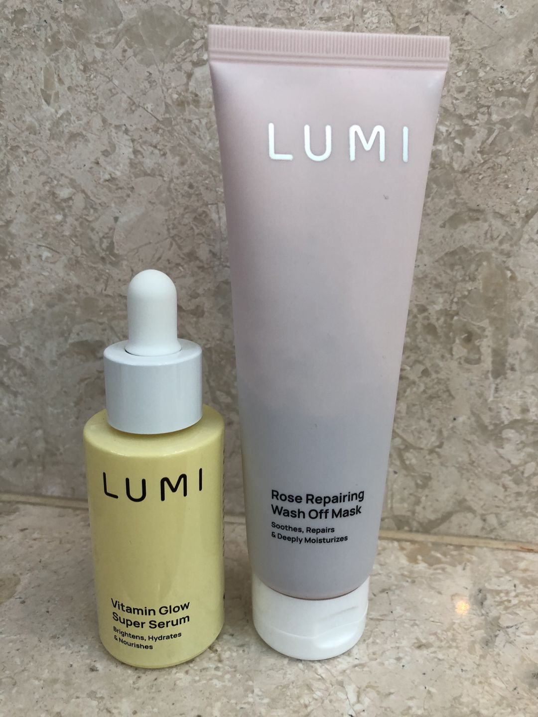 Customer photo review of Vitamin Glow Super Serum