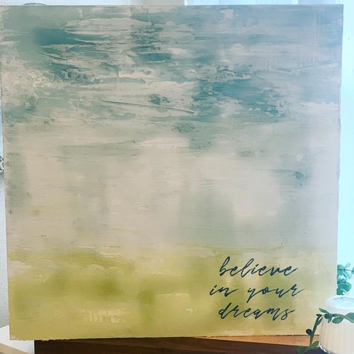 Customer photo review of Be Still Plaster Kit