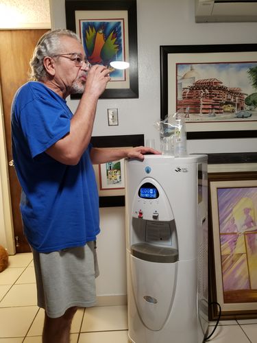 Customer photo review of NUBE SS30: Atmospheric Water Generator (8 Gal/day) .
