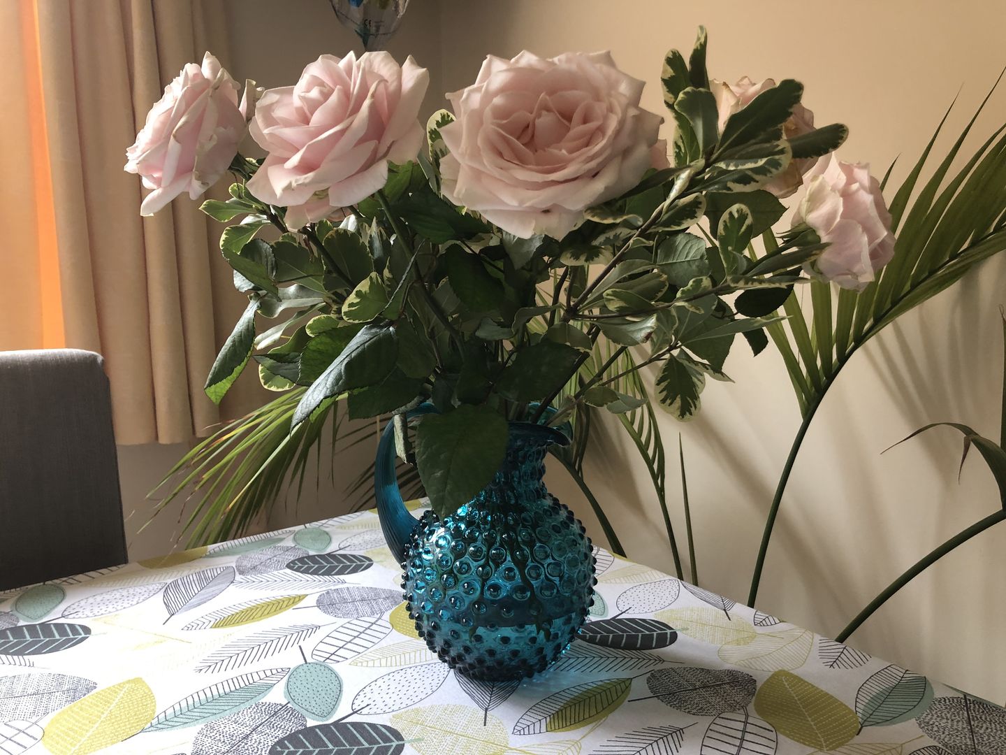 Customer photo review of Aquamarine Hobnail Jug