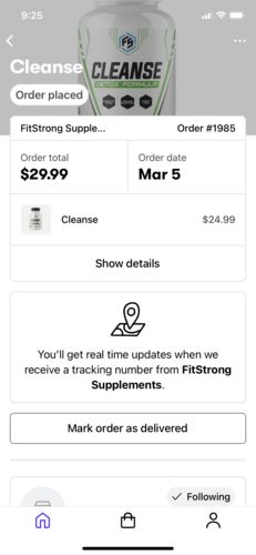 Customer photo review of Cleanse