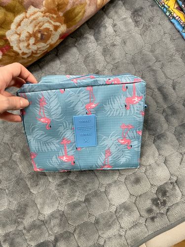 Customer photo review of Travel Cosmetics Bag