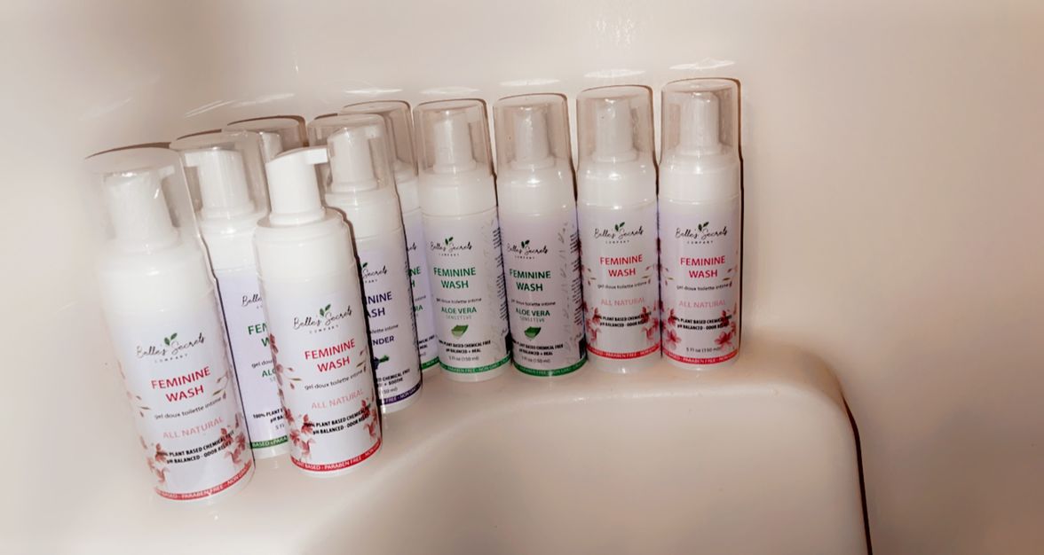 Customer photo review of Natural Yoni Wash