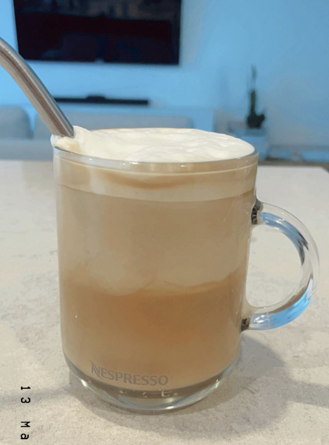 Customer photo review of Butterscotch Coffee Syrup