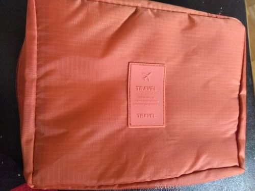 Customer photo review of Travel Cosmetics Bag