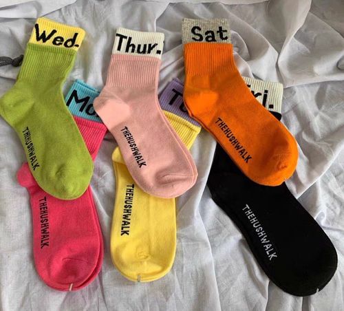 Customer photo review of Witty Socks 7 Days Collection