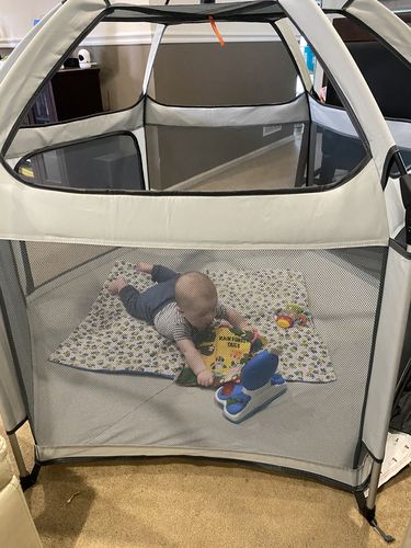 Customer photo review of Pop N' Go® Playpen