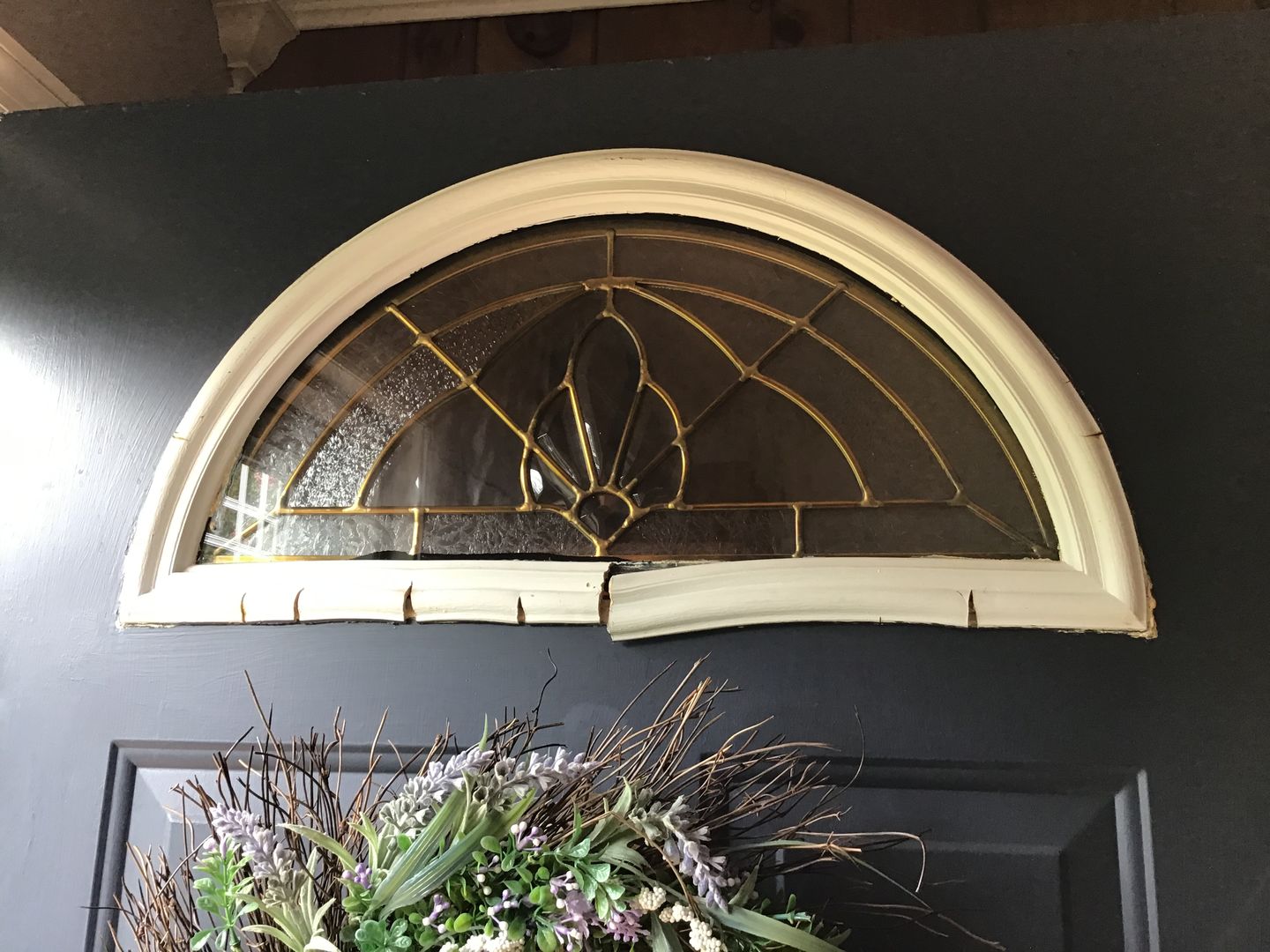 Customer photo review of Fanlite 24" x 12" Frame Kit for 1" Glass