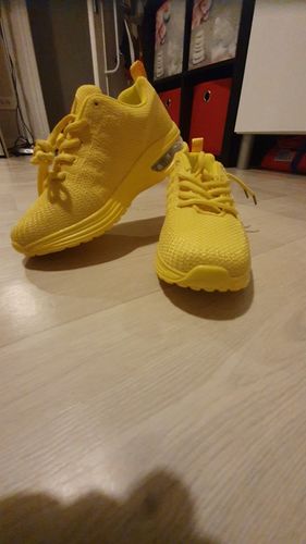 Customer photo review of Breathable Athletic Cushion Men Shoes