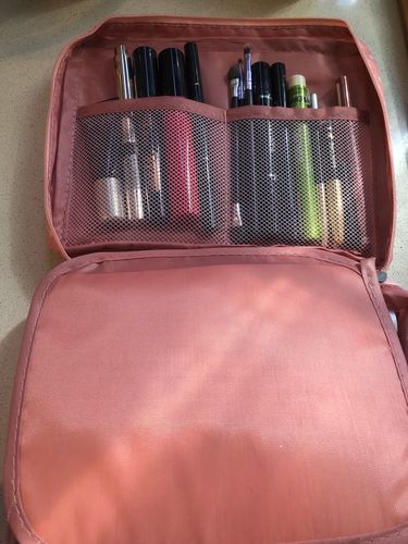 Customer photo review of Travel Cosmetics Bag