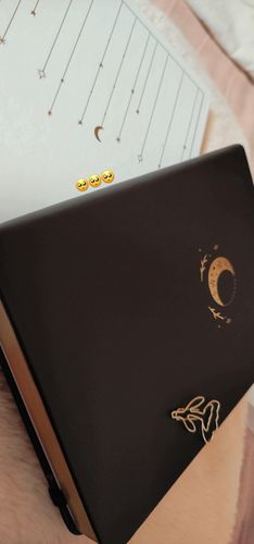 Customer photo review of Tsuki 'Moonflower' Limited Edition Luxury Bullet Journal ☾