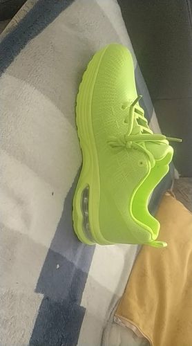 Customer photo review of Breathable Athletic Cushion Men Shoes