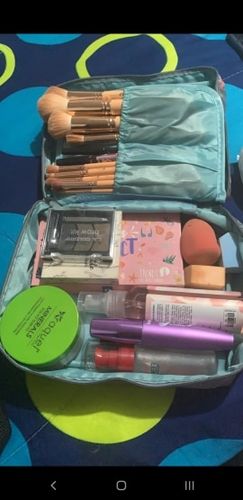 Customer photo review of Travel Cosmetics Bag