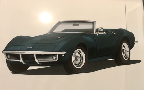 Customer photo review of Corvette Generations Wall Art