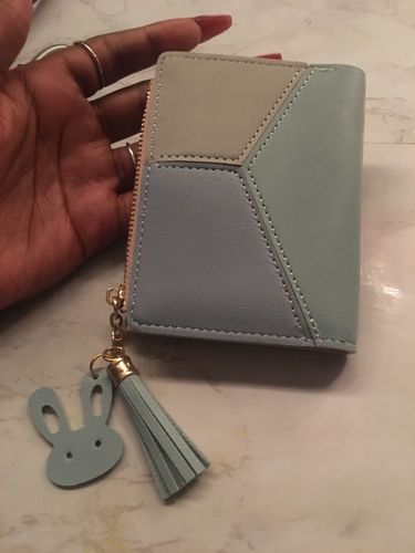Customer photo review of Petite Tassel Wallet