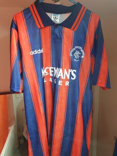 Customer photo review of Glasgow Rangers 1993/1994 Away Kit
