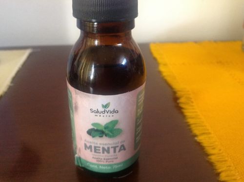 Customer photo review of Aceite esencial de menta (Mentha Piperita spp)