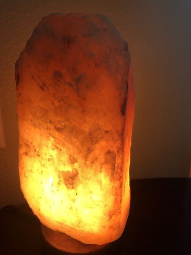 Customer photo review of Original Himalayan Salt Lamp (Large)