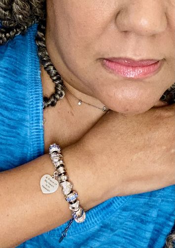 Customer photo review of Piece Of My Heart Bracelet