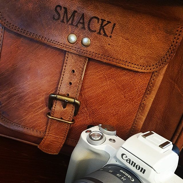 Customer photo review of Genuine Leather Camera Vintage Bag