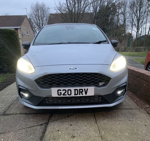 Customer photo review of Fiesta MK8 ST/ST Line Race Style Fog Light Armour