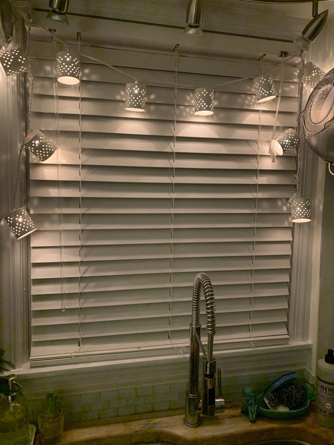 Customer photo review of 10 Indoor Incandescent Mini String Lights, 8.35 FT White Cord
