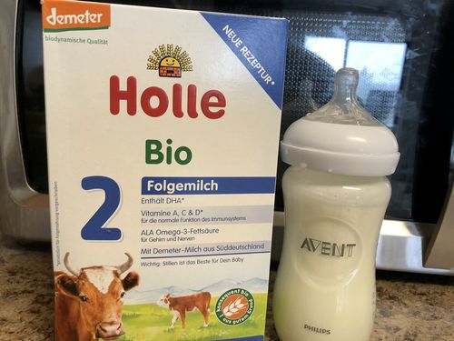Customer photo review of Holle Cow Stage 2 Organic (Bio) Follow-on Infant Milk Formula (600g), 1 Box