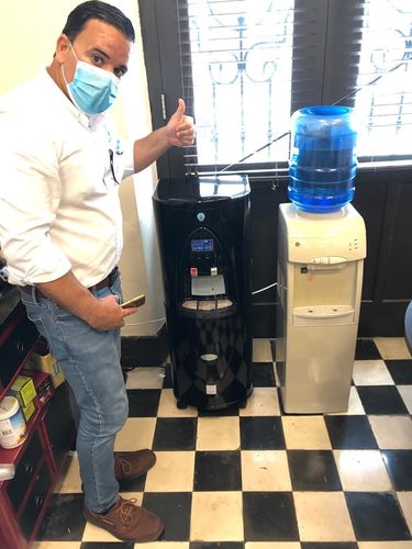 Customer photo review of NUBE SS30: Atmospheric Water Generator (8 Gal/day) 110V.