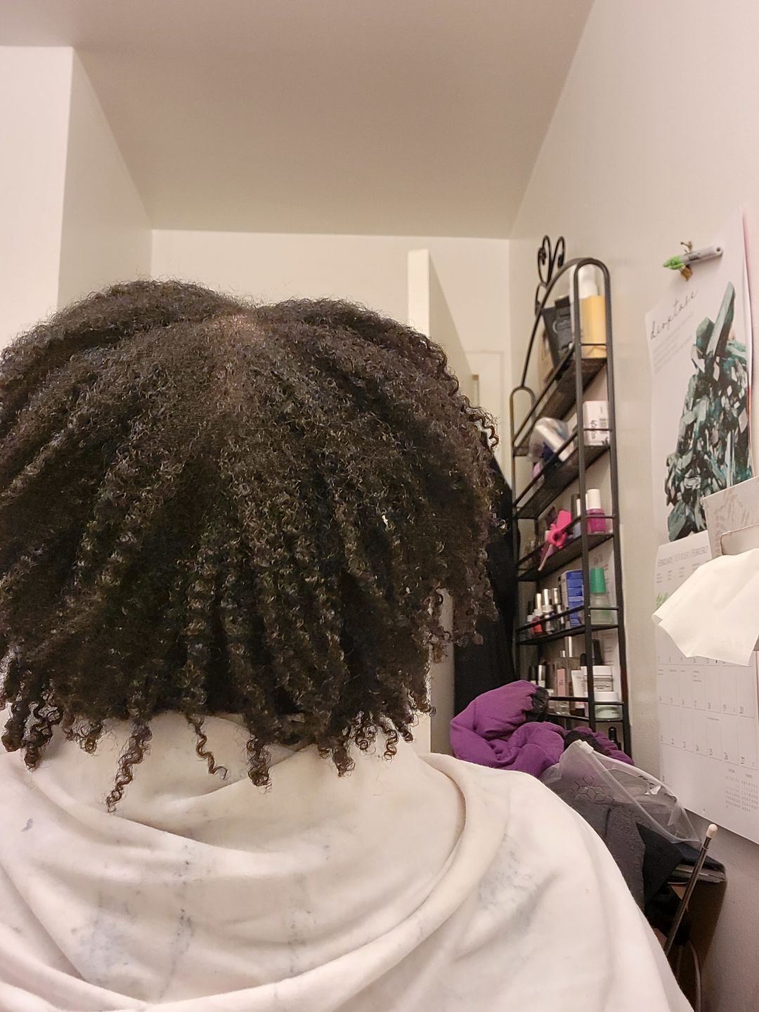 Customer photo review of Step 1: Moroccan Rhassoul 5-in-1 Clay Treatment (For Tight Curls)