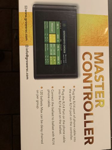 Customer photo review of Growers Choice Master Lighting Controller