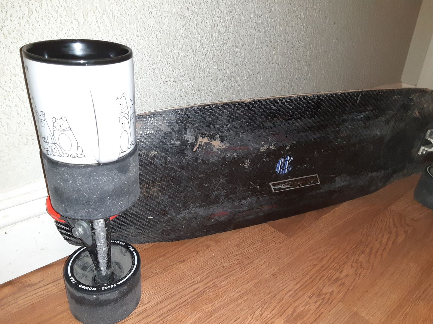Customer photo review of Front wheels for WowGo 3/3X/mini2 (1 Pair）